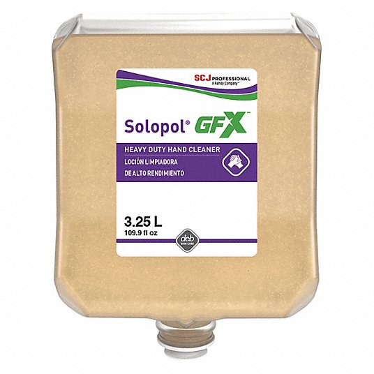 Picture of SC JOHNSON GPF3LNA GPF3LNA DEB GritTY FOAM SOLOPOL GFX 2X3.25LITER Light Yellow CITRU